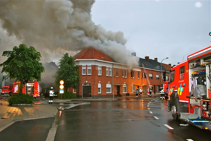 Woningbrand 4 Juni 2012