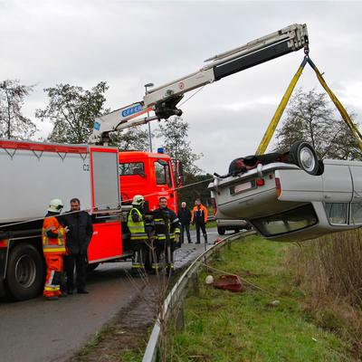 Auto In Schelde 9 December 2012 (1 januari 2012) — foto 22 door Paul Van Der Rasieren, vrijwillig brandweerman Oudenaarde