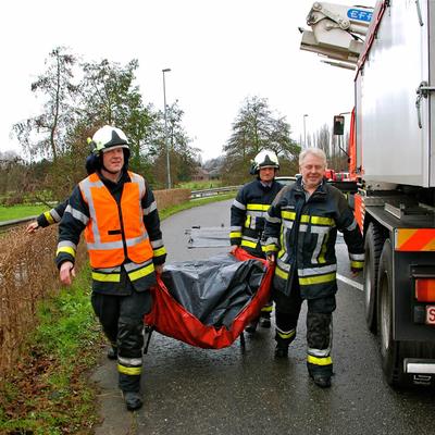 Auto In Schelde 9 December 2012 (1 januari 2012) — foto 38 door Paul Van Der Rasieren, vrijwillig brandweerman Oudenaarde