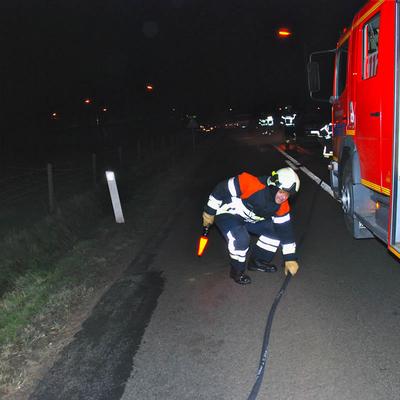 Autobrand Maarkedal 2012 (1 januari 2012) — foto 20 door Paul Van Der Rasieren, vrijwillig brandweerman Oudenaarde