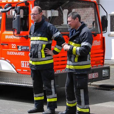 Blikseminslag Zingem 2012 (1 januari 2012) — foto 7 door Paul Van Der Rasieren, vrijwillig brandweerman Oudenaarde