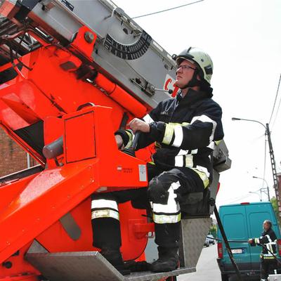 Blikseminslag Zingem 2012 (1 januari 2012) — foto 14 door Paul Van Der Rasieren, vrijwillig brandweerman Oudenaarde