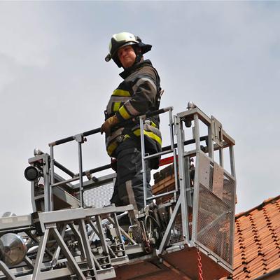 Blikseminslag Zingem 2012 (1 januari 2012) — foto 23 door Paul Van Der Rasieren, vrijwillig brandweerman Oudenaarde