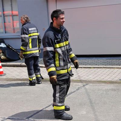 Blikseminslag Zingem 2012 (1 januari 2012) — foto 32 door Paul Van Der Rasieren, vrijwillig brandweerman Oudenaarde