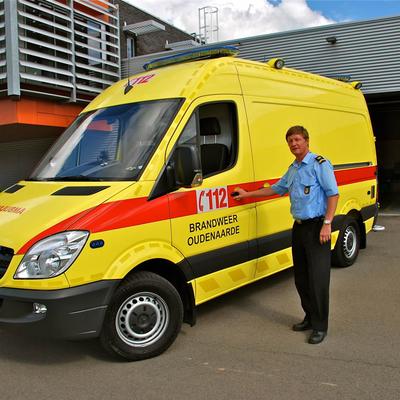 Brand Oefeningen 2012 (1 januari 2012) — foto 5 door Paul Van Der Rasieren, vrijwillig brandweerman Oudenaarde