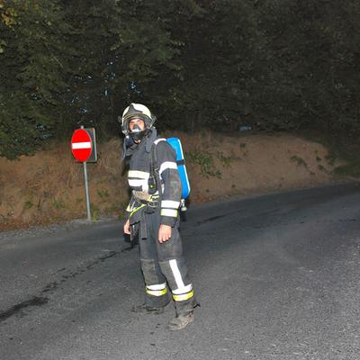 Brand Oefeningen 2012 (1 januari 2012) — foto 10 door Paul Van Der Rasieren, vrijwillig brandweerman Oudenaarde