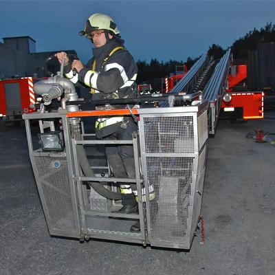 Brand Oefeningen 2012 (1 januari 2012) — foto 11 door Paul Van Der Rasieren, vrijwillig brandweerman Oudenaarde