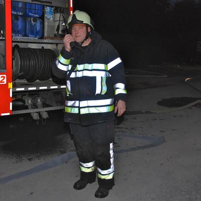 Brand Oefeningen 2012 (1 januari 2012) — foto 16 door Paul Van Der Rasieren, vrijwillig brandweerman Oudenaarde