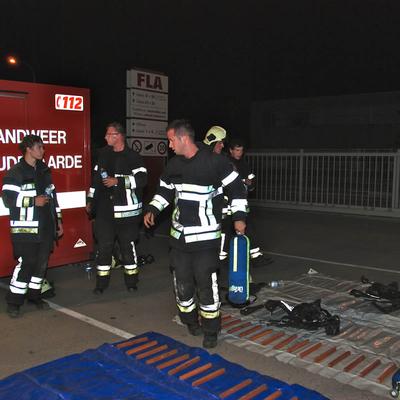 Brand Oefeningen 2012 (1 januari 2012) — foto 22 door Paul Van Der Rasieren, vrijwillig brandweerman Oudenaarde