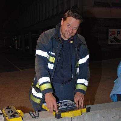 Brand Oefeningen 2012 (1 januari 2012) — foto 23 door Paul Van Der Rasieren, vrijwillig brandweerman Oudenaarde