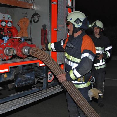 Brand Oefeningen 2012 (1 januari 2012) — foto 28 door Paul Van Der Rasieren, vrijwillig brandweerman Oudenaarde