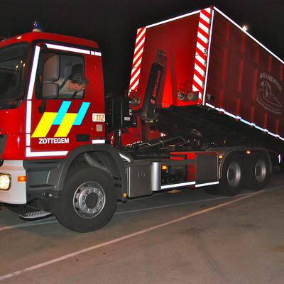 Brand Oefeningen 2012 (1 januari 2012) — foto 30 door Paul Van Der Rasieren, vrijwillig brandweerman Oudenaarde
