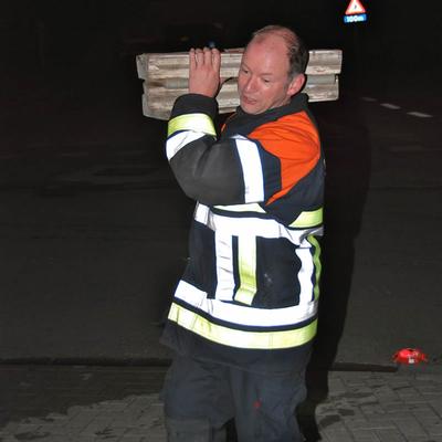 Brand Oefeningen 2012 (1 januari 2012) — foto 34 door Paul Van Der Rasieren, vrijwillig brandweerman Oudenaarde