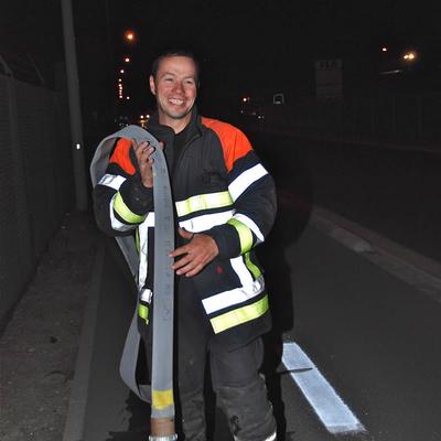 Brand Oefeningen 2012 (1 januari 2012) — foto 36 door Paul Van Der Rasieren, vrijwillig brandweerman Oudenaarde