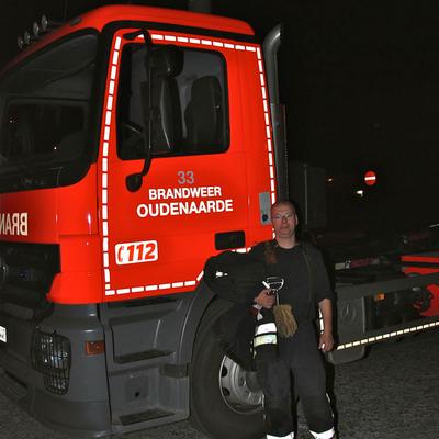 Brand Oefeningen 2012 (1 januari 2012) — foto 37 door Paul Van Der Rasieren, vrijwillig brandweerman Oudenaarde