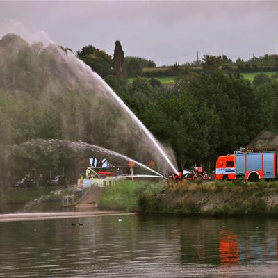 Brand Oefeningen 2012 (1 januari 2012) — foto 40 door Paul Van Der Rasieren, vrijwillig brandweerman Oudenaarde