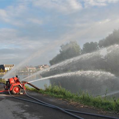 Brand Oefeningen 2012 (1 januari 2012) — foto 45 door Paul Van Der Rasieren, vrijwillig brandweerman Oudenaarde