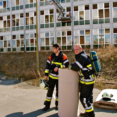 Brand Oefeningen 2012 (1 januari 2012) — foto 55 door Paul Van Der Rasieren, vrijwillig brandweerman Oudenaarde