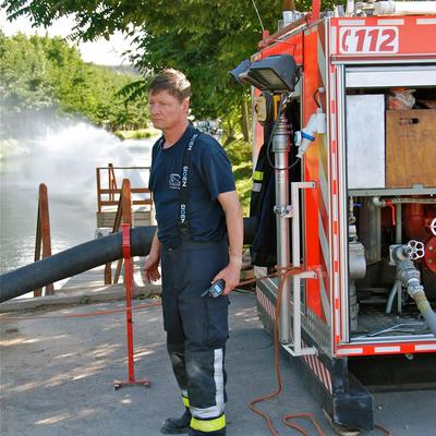 Brand Oefeningen 2012 (1 januari 2012) — foto 72 door Paul Van Der Rasieren, vrijwillig brandweerman Oudenaarde