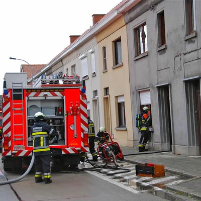 Brand Oefeningen 2012 (1 januari 2012) — foto 76 door Paul Van Der Rasieren, vrijwillig brandweerman Oudenaarde