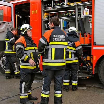 Brand Oefeningen 2012 (1 januari 2012) — foto 80 door Paul Van Der Rasieren, vrijwillig brandweerman Oudenaarde