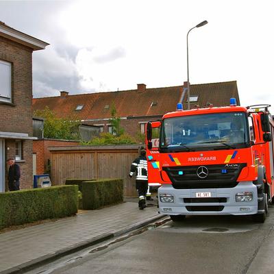 Brand Oefeningen 2012 (1 januari 2012) — foto 81 door Paul Van Der Rasieren, vrijwillig brandweerman Oudenaarde