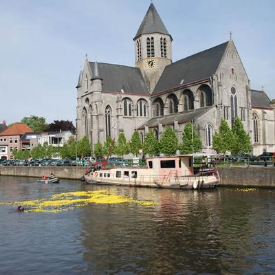 Eendenrace 2013 (1 januari 2013) — foto 41 door Paul Van Der Rasieren, vrijwillig brandweerman Oudenaarde