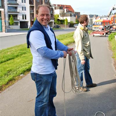 Eendenrace 2013 (1 januari 2013) — foto 45 door Paul Van Der Rasieren, vrijwillig brandweerman Oudenaarde