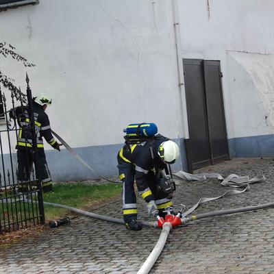 Huisbrand 2014 (1 januari 2014) — foto 7 door Paul Van Der Rasieren, vrijwillig brandweerman Oudenaarde