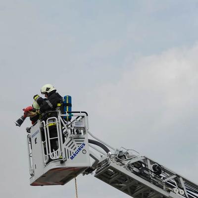 Huisbrand 2014 (1 januari 2014) — foto 39 door Paul Van Der Rasieren, vrijwillig brandweerman Oudenaarde