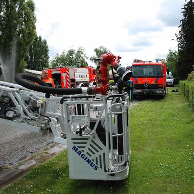 Huisbrand 2014 (1 januari 2014) — foto 45 door Paul Van Der Rasieren, vrijwillig brandweerman Oudenaarde