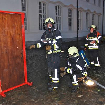 Kwartaaloefening 2013 (1 januari 2013) — foto 12 door Paul Van Der Rasieren, vrijwillig brandweerman Oudenaarde