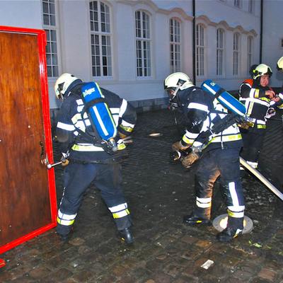 Kwartaaloefening 2013 (1 januari 2013) — foto 14 door Paul Van Der Rasieren, vrijwillig brandweerman Oudenaarde