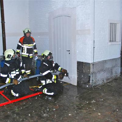 Kwartaaloefening 2013 (1 januari 2013) — foto 22 door Paul Van Der Rasieren, vrijwillig brandweerman Oudenaarde