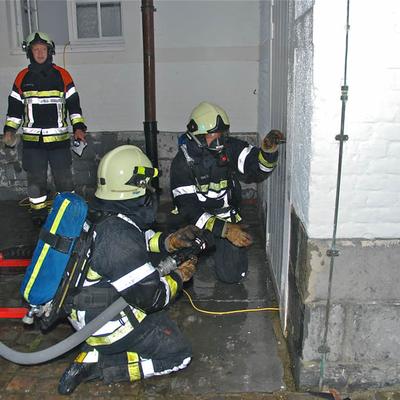 Kwartaaloefening 2013 (1 januari 2013) — foto 24 door Paul Van Der Rasieren, vrijwillig brandweerman Oudenaarde