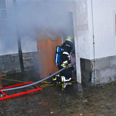 Kwartaaloefening 2013 (1 januari 2013) — foto 27 door Paul Van Der Rasieren, vrijwillig brandweerman Oudenaarde