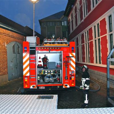 Kwartaaloefening 2013 (1 januari 2013) — foto 30 door Paul Van Der Rasieren, vrijwillig brandweerman Oudenaarde