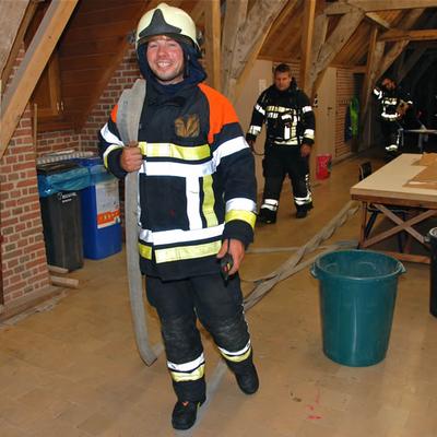 Kwartaaloefening 2013 (1 januari 2013) — foto 68 door Paul Van Der Rasieren, vrijwillig brandweerman Oudenaarde