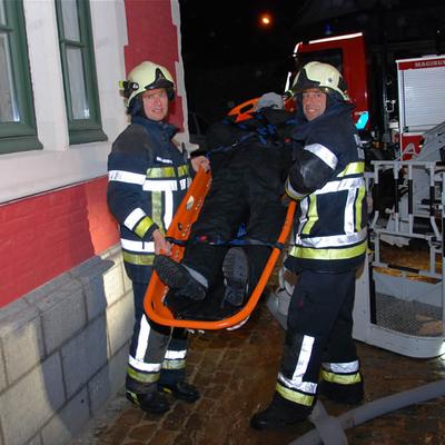 Kwartaaloefening 2013 (1 januari 2013) — foto 74 door Paul Van Der Rasieren, vrijwillig brandweerman Oudenaarde