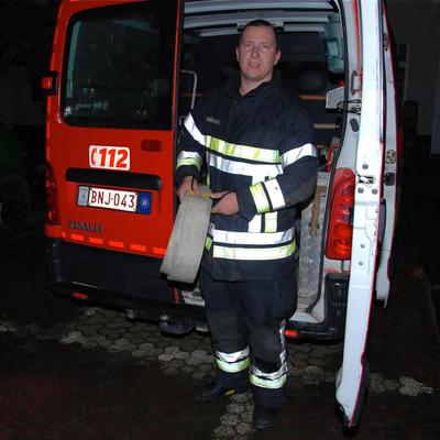 Kwartaaloefening 2013 (1 januari 2013) — foto 88 door Paul Van Der Rasieren, vrijwillig brandweerman Oudenaarde