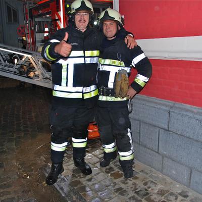 Kwartaaloefening 2013 (1 januari 2013) — foto 91 door Paul Van Der Rasieren, vrijwillig brandweerman Oudenaarde