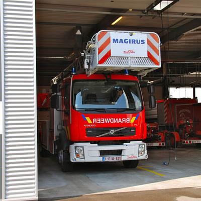 Nieuwe Ladderwagen 2013 (1 januari 2013) — foto 2 door Paul Van Der Rasieren, vrijwillig brandweerman Oudenaarde