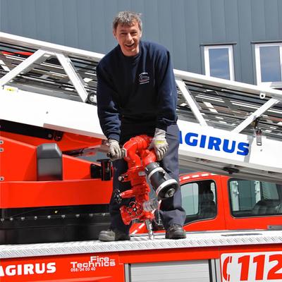Nieuwe Ladderwagen 2013 (1 januari 2013) — foto 32 door Paul Van Der Rasieren, vrijwillig brandweerman Oudenaarde