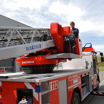 Nieuwe Ladderwagen 2013 (1 januari 2013) — foto 36 door Paul Van Der Rasieren, vrijwillig brandweerman Oudenaarde