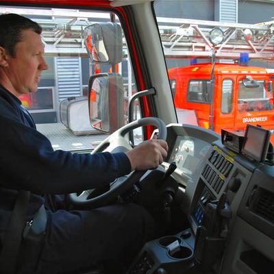 Nieuwe Ladderwagen 2013 (1 januari 2013) — foto 39 door Paul Van Der Rasieren, vrijwillig brandweerman Oudenaarde