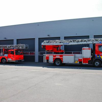 Nieuwe Ladderwagen 2013 (1 januari 2013) — foto 41 door Paul Van Der Rasieren, vrijwillig brandweerman Oudenaarde