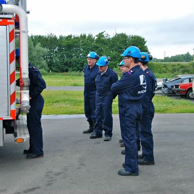 Oefening Bedrijfsbrandweer Eoc Juni 2012 (1 januari 2012) — foto 2 door Paul Van Der Rasieren, vrijwillig brandweerman Oudenaarde