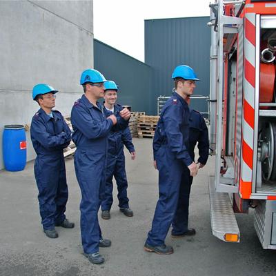 Oefening Bedrijfsbrandweer Eoc Juni 2012 (1 januari 2012) — foto 11 door Paul Van Der Rasieren, vrijwillig brandweerman Oudenaarde