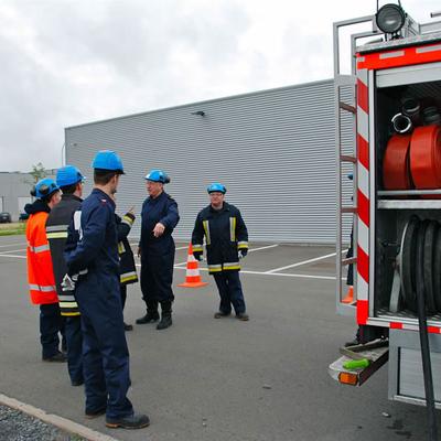 Oefening Bedrijfsbrandweer Eoc Juni 2012 (1 januari 2012) — foto 193 door Paul Van Der Rasieren, vrijwillig brandweerman Oudenaarde