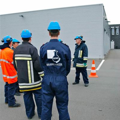 Oefening Bedrijfsbrandweer Eoc Juni 2012 (1 januari 2012) — foto 194 door Paul Van Der Rasieren, vrijwillig brandweerman Oudenaarde